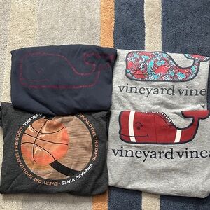 Vineyard Vines Whale and Basketball T-Shirt Collection YOUTH M